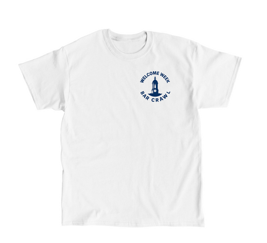 Penn State 2025 Welcome Week Crawl Shirt